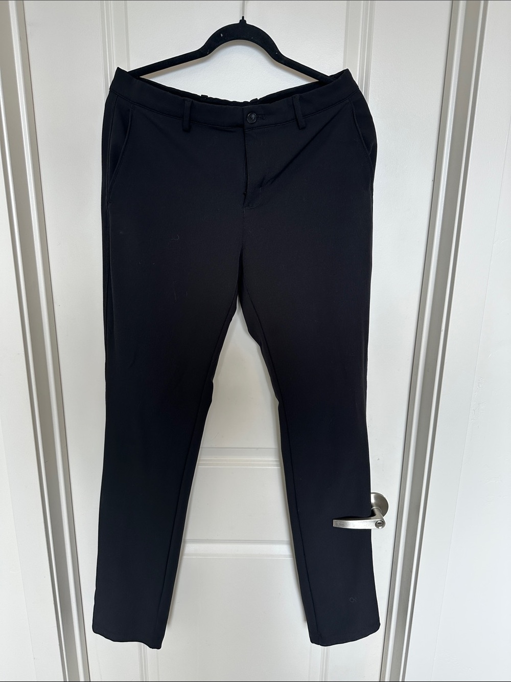 Greg Norman Men’s 32x34 Black Performance Golf Pants Stretch Business Casual
